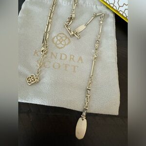 Kendra Scott Gold Crowley Y necklace